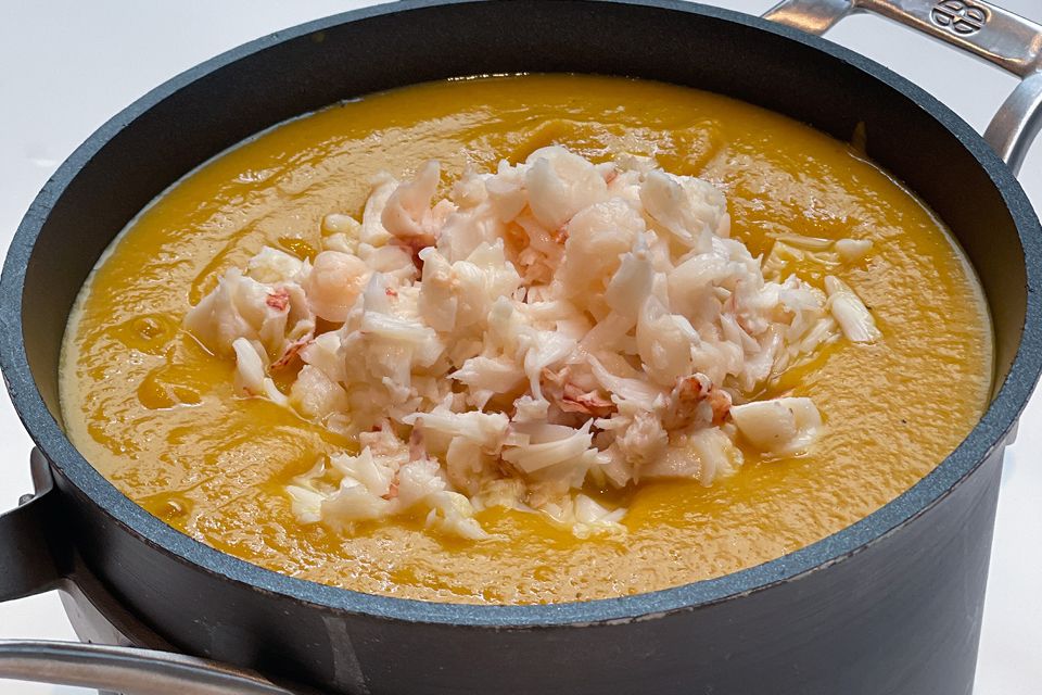 Butternut Squash Lobster Bisque